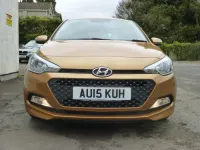 Used Hyundai i20 Edition 100 HP (73 kW) 2015 Orange Hatchback