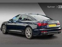 Used Audi A6 Black Edition 200 HP (147 kW) 2020 Blue Sedan