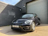 Used VW Beetle Design 105 HP (77 kW) 2018 Black Hatchback