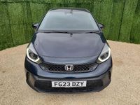 Begagnad Honda Jazz Advance 2023 Blå Halvkombi