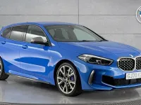 Used BMW M135 M Sport 306 HP (225 kW) 2020 Blue Hatchback