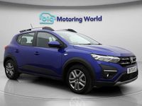 Used Dacia Sandero Comfort 90 HP (66 kW) 2021 Blue Hatchback