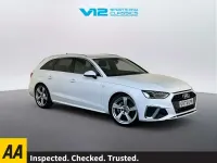 Used Audi A4 S-Line 204 HP (150 kW) 2024 White Estate