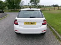 Used Skoda Fabia SE 60 HP (44 kW) 2021 White Hatchback