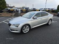 Used Skoda Superb SE L Executive 150 HP (110 kW) 2019 Silver Hatchback