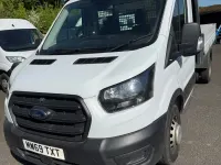Second-hand Ford Transit 130 CP (95 kW) 2019 Alb Cabrio