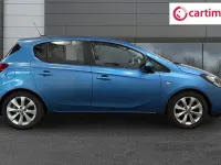 Used Vauxhall Corsa S 90 HP (66 kW) 2018 Blue Hatchback