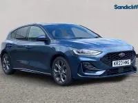 Used Ford Focus ST-Line 125 HP (91 kW) 2023 Blue Estate