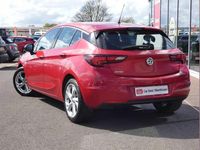 Used Vauxhall Astra SRi 143 HP (105 kW) 2020 Red Hatchback