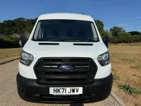 Used Ford Transit 130 HP (95 kW) 2021 White Van