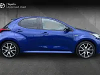 Used Toyota Yaris 114 HP (83 kW) 2021 Blue Hatchback