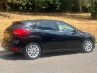 Used Ford Focus Titanium 125 HP (91 kW) 2016 Black Hatchback