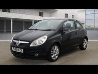 Used Vauxhall Corsa 100 HP (73 kW) 2010 Black Hatchback