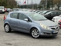 Used Vauxhall Corsa Design Edition 2007 Silver Hatchback