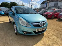 Used Vauxhall Corsa 100 HP (73 kW) 2010 Blue Hatchback