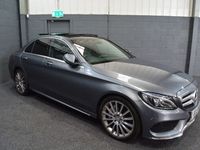 used Mercedes C250 C Class 2.1D 4MATIC AMG LINE PREMIUM PLUS 4d 204 BHP