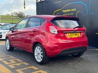 Used Ford Fiesta Titanium 2017 Red Hatchback