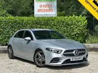 Used Mercedes A200 AMG line 163 HP (119 kW) 2020 Silver Hatchback