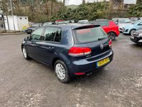 Used VW Golf VI S 122 HP (89 kW) 2009 Blue Hatchback