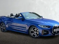 Used BMW 420 M Sport 184 HP (135 kW) 2023 Blue Cabriolet