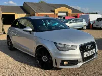 Used Audi A1 S-Line 122 HP (89 kW) 2012 Silver Hatchback