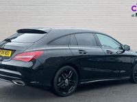Used Mercedes CLA220 AMG line 177 HP (130 kW) 2018 Black Sedan