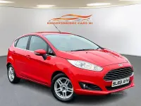 Used Ford Fiesta Zetec 2013 Red Hatchback
