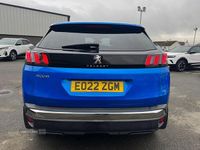 Second-hand Peugeot 3008 Allure 129 CP (94 kW) 2022 Albastru Hatchback