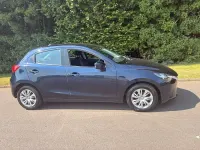 Used Mazda 2 75 HP (55 kW) 2016 Blue Hatchback