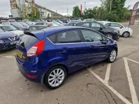 Used Ford Fiesta Titanium 2015 Blue Hatchback