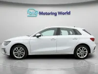 Begagnad Audi A3 Sportback Sport 2023 Vit Halvkombi