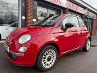 Used Fiat 500 Pop 69 HP (50 kW) 2009 Red Hatchback