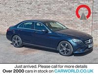 Used Mercedes C200 2019 Blue Sedan