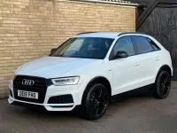 Używany Audi Q3 Black Edition 150 KM (110 kW) 2018 Biały SUV