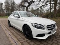 Used Mercedes C220 170 HP (125 kW) 2015 White Estate