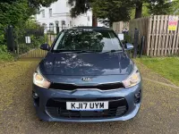 Used Kia Rio 2017 Blue Hatchback