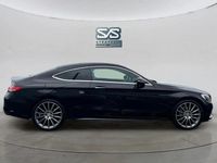 Used Mercedes C220 AMG Line Premium Plus 170 HP (125 kW) 2016 Black Coupe