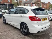 Used BMW 216 Active Tourer Sport Line 116 HP (85 kW) 2015 White MPV