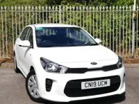 Used Kia Rio 83 HP (61 kW) 2019 White Hatchback