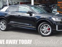 Used Audi Q2 S-Line 150 HP (110 kW) 2018 Black SUV