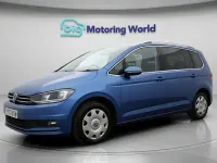 Used VW Touran SEL 150 HP (110 kW) 2020 Blue MPV
