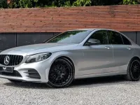 Used Mercedes C220 AMG line 2021 Silver Sedan