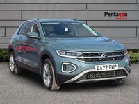 Used VW T-Roc Style 150 HP (110 kW) 2023 Blue SUV