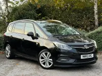 Used Vauxhall Zafira SRi 2018 Black MPV