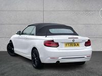 Used BMW 218 Sport Line 190 HP (139 kW) 2020 White Cabriolet