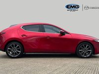 Begagnad Mazda 3 Inclusive 122 HK (89 kW) 2022 Röd Halvkombi