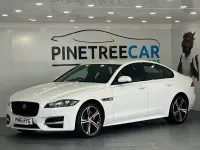Used Jaguar XF R-Sport 180 HP (132 kW) 2016 White Sedan