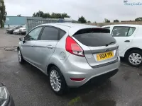 Used Ford Fiesta Titanium 2014 Silver Hatchback