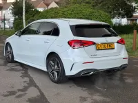 Used Mercedes A200 AMG line 2021 White Hatchback