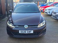 Used VW Golf VII GTD 184 HP (135 kW) 2018 Black Estate